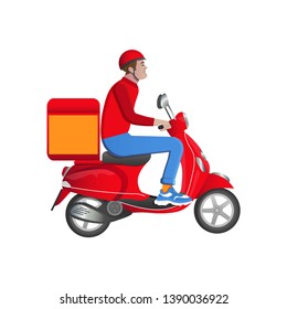 delivery biker