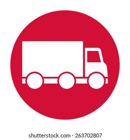  Delivery car icon.