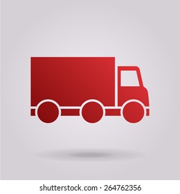 Delivery car icon.