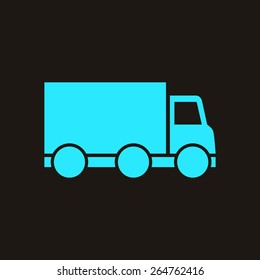 Delivery car icon.