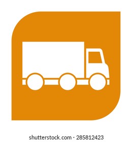 Delivery car icon.
