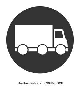 Delivery car icon.