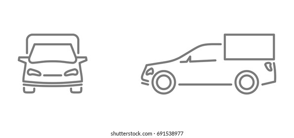  delivery car icon