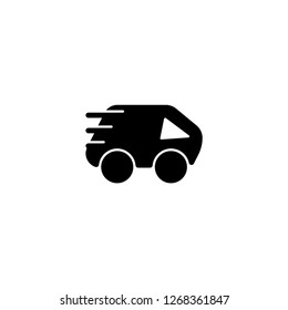 Delivery car icon. Cargo sign