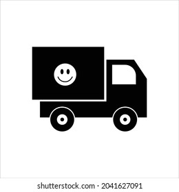Delivery car icon design graphic vector illustration