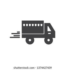 delivery car icon- Editable delivery car vector icon for website or mobile.