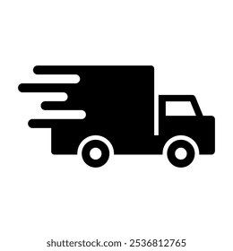 Ilustración de diseño de Vector gráfico de icono de coche de entrega