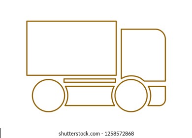 delivery car icon vector illustration