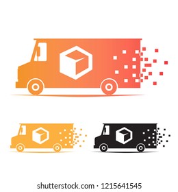 Delivery Car Illustration