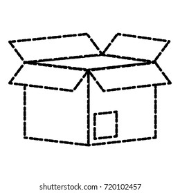 Delivery cardboard box