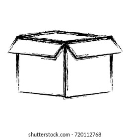 Delivery cardboard box