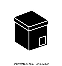 Delivery cardboard box