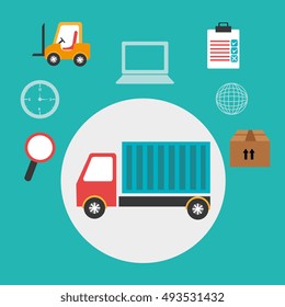 delivery cargo truck