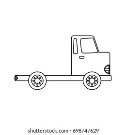 Delivery cargo truck