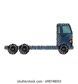 Delivery cargo truck