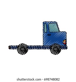 Delivery cargo truck