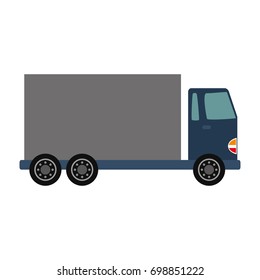 Delivery cargo truck