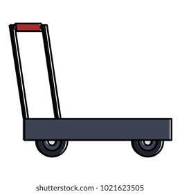 delivery cart handle icon