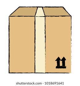 delivery carton box icon