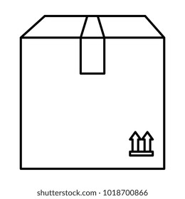delivery carton box icon