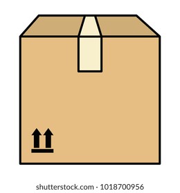 delivery carton box icon