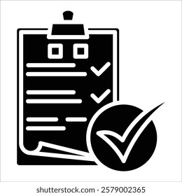 Delivery Checklist Icon Element For Design
