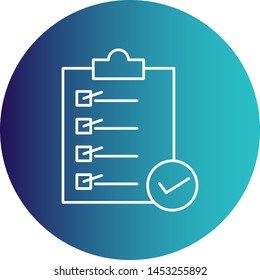 Delivery Checklist icon for your project
