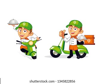 Delivery Chef Character Designs