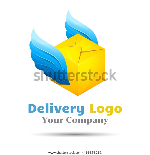 Delivery Colorful Vector 3d Volume Logo Design\
Corporate identity