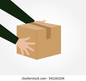 Delivery concept. Delivery design over white background, vector illustration.