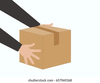 Delivery concept. Delivery design over white background, vector illustration.