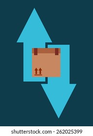 delivery concept design, vector illustration eps10 graphic 