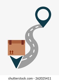 delivery concept design, vector illustration eps10 graphic 