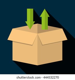 Delivery  concept with icon design, vector illustration 10 eps graphic.