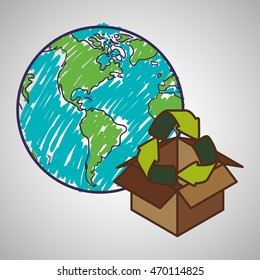Delivery concept with icon design, vector illustration 10 eps graphic.