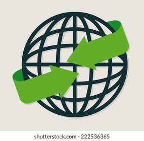 Delivery design over beige background, vector illustration 