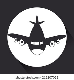 Delivery design over gray background, vector illustration