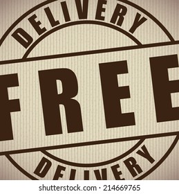 delivery design over gray background vector illustration