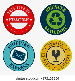 delivery design over white background vector illustration