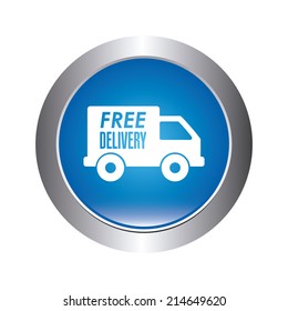 delivery design over white background vector illustration