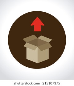 Delivery design over white background, vector illustration