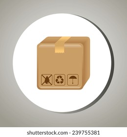 Delivery design over white background, vector illustration.