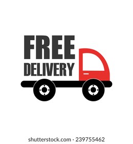 Delivery design over white background, vector illustration.
