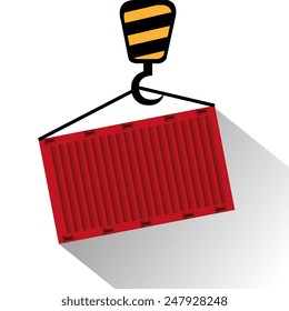 Delivery design over white background, vector illustration.