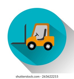 Delivery design over white background, vector illustration.