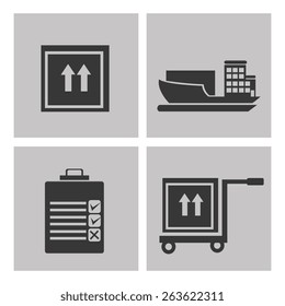 Delivery design over white background, vector illustration.