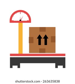 Delivery design over white background, vector illustration.