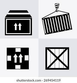 Delivery design over white background, vector illustration.