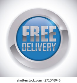Delivery design over white background, vector illustration.