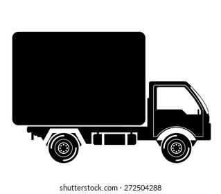 Delivery design over white background, vector illustration